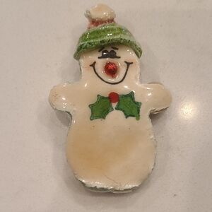 Festive Snowman Pin